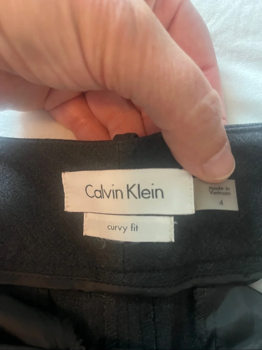Classic Black (charcoal) Dress Pants - Picture 4 of 4